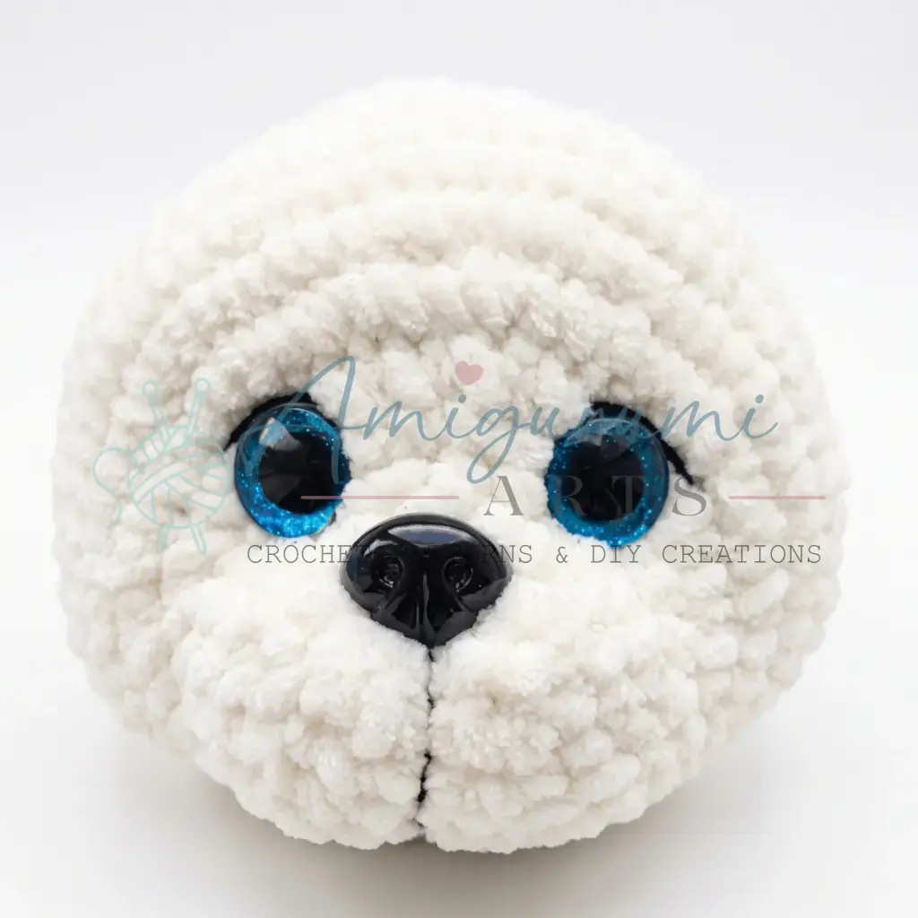 Alba the Seal Amigurumi crochet project crochet project detail 1