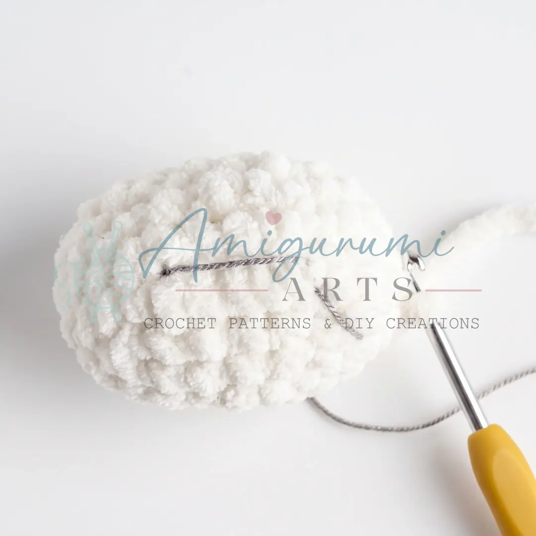 Alba the Seal Amigurumi crochet project crochet project detail 16
