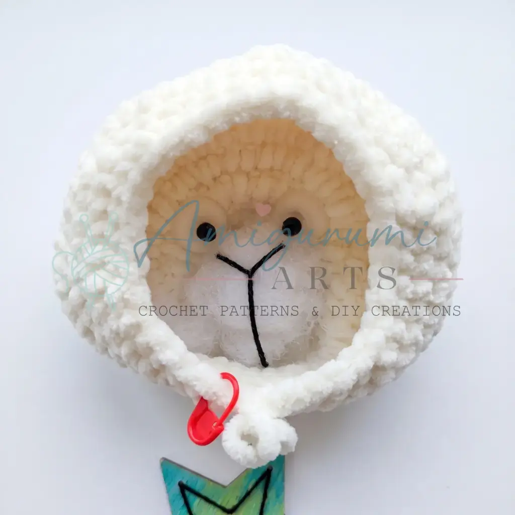 Alba the Seal Amigurumi crochet project crochet project detail 19