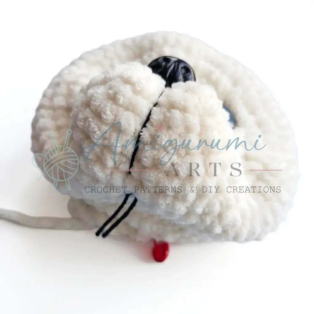Alba the Seal Amigurumi crochet project crochet project detail 20