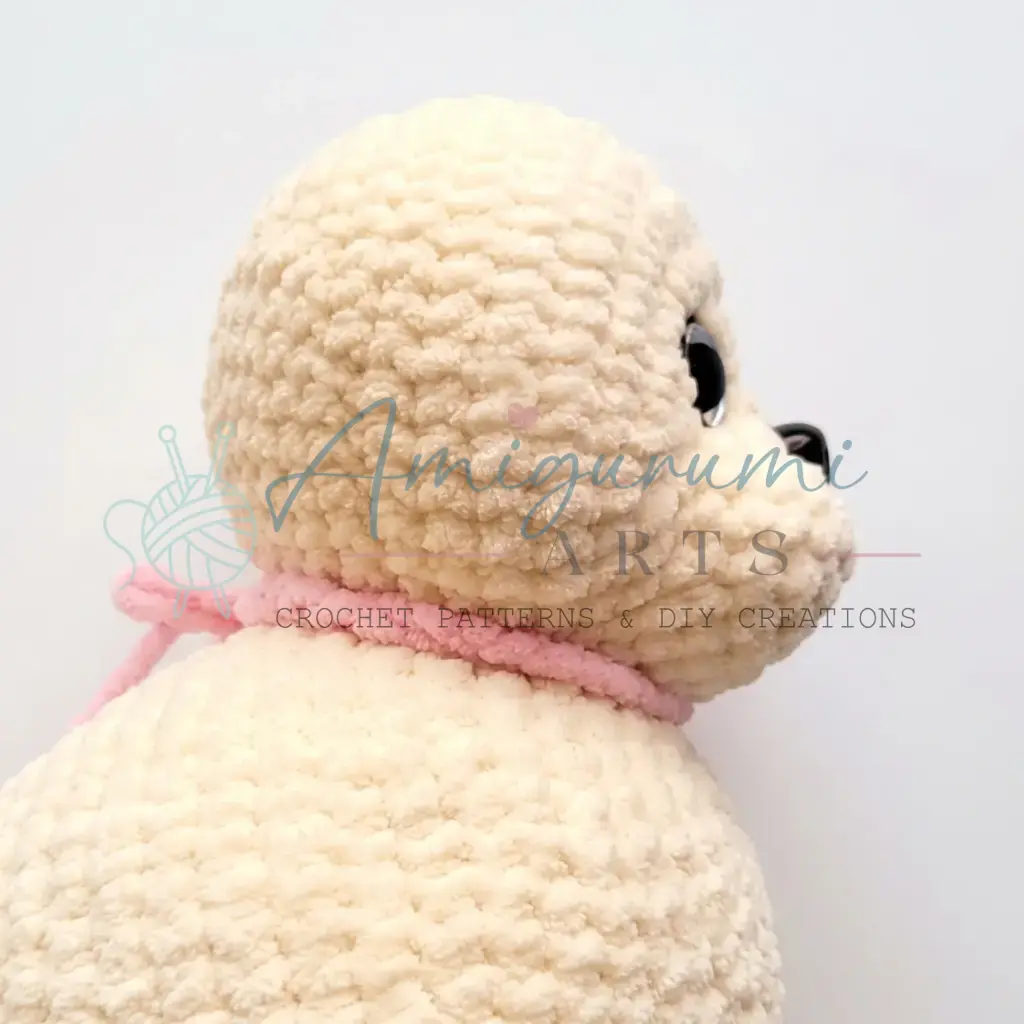 Alba the Seal Amigurumi crochet project crochet project detail 23