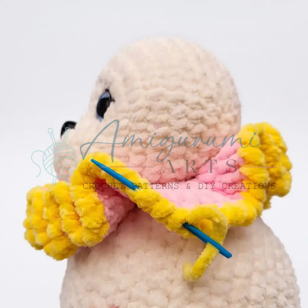 Alba the Seal Amigurumi crochet project crochet project detail 24