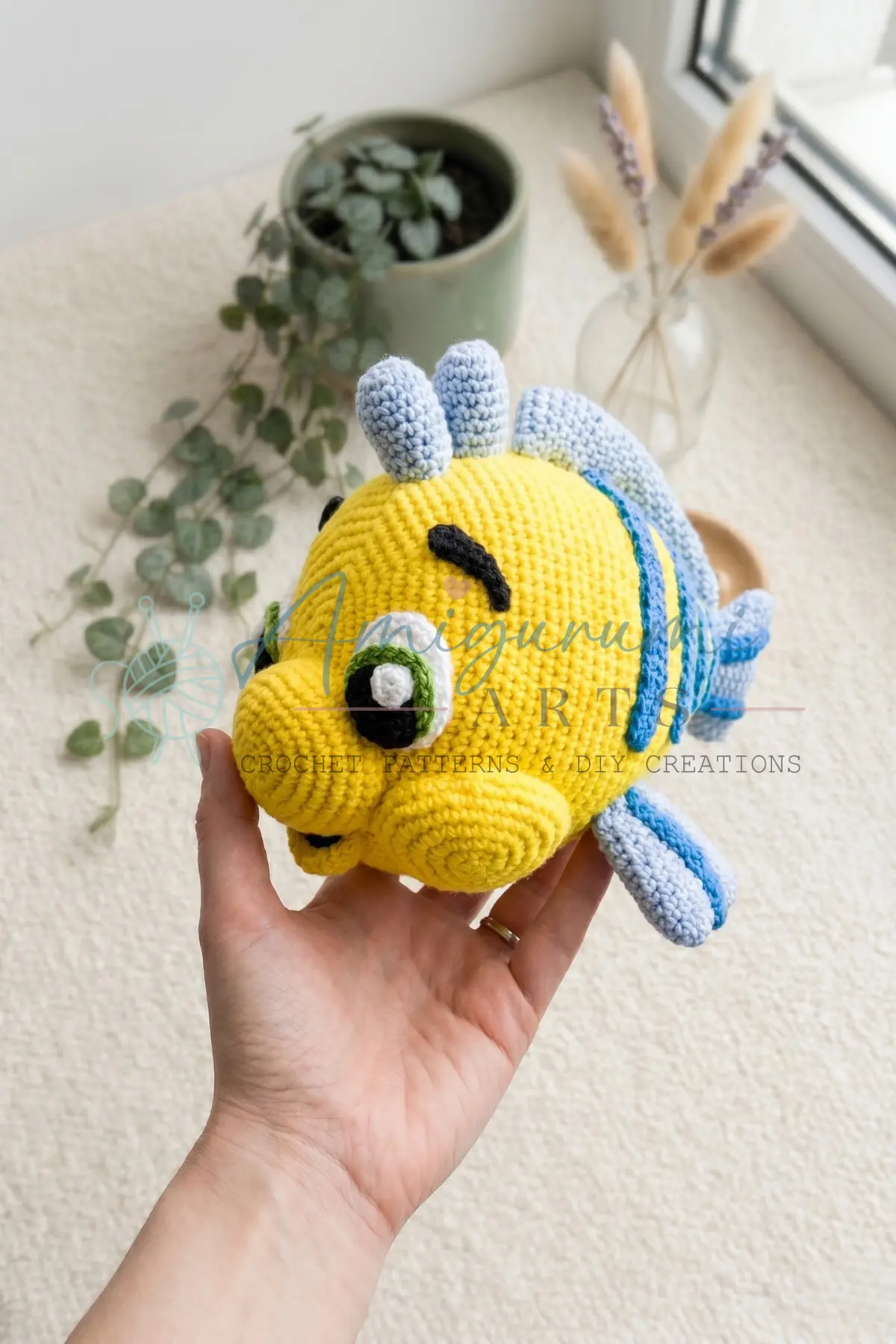 Alba the Seal Amigurumi crochet project crochet project detail 5