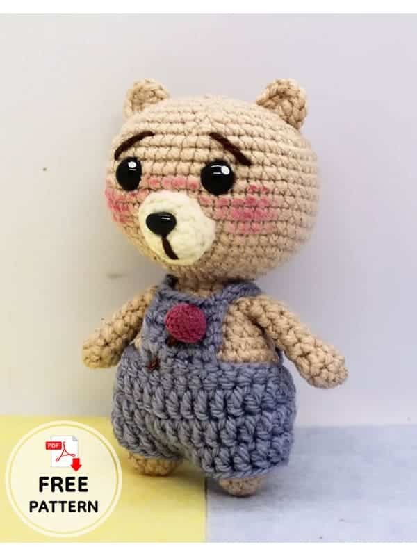 amigurumi teddy bear crochet project crochet project detail 1