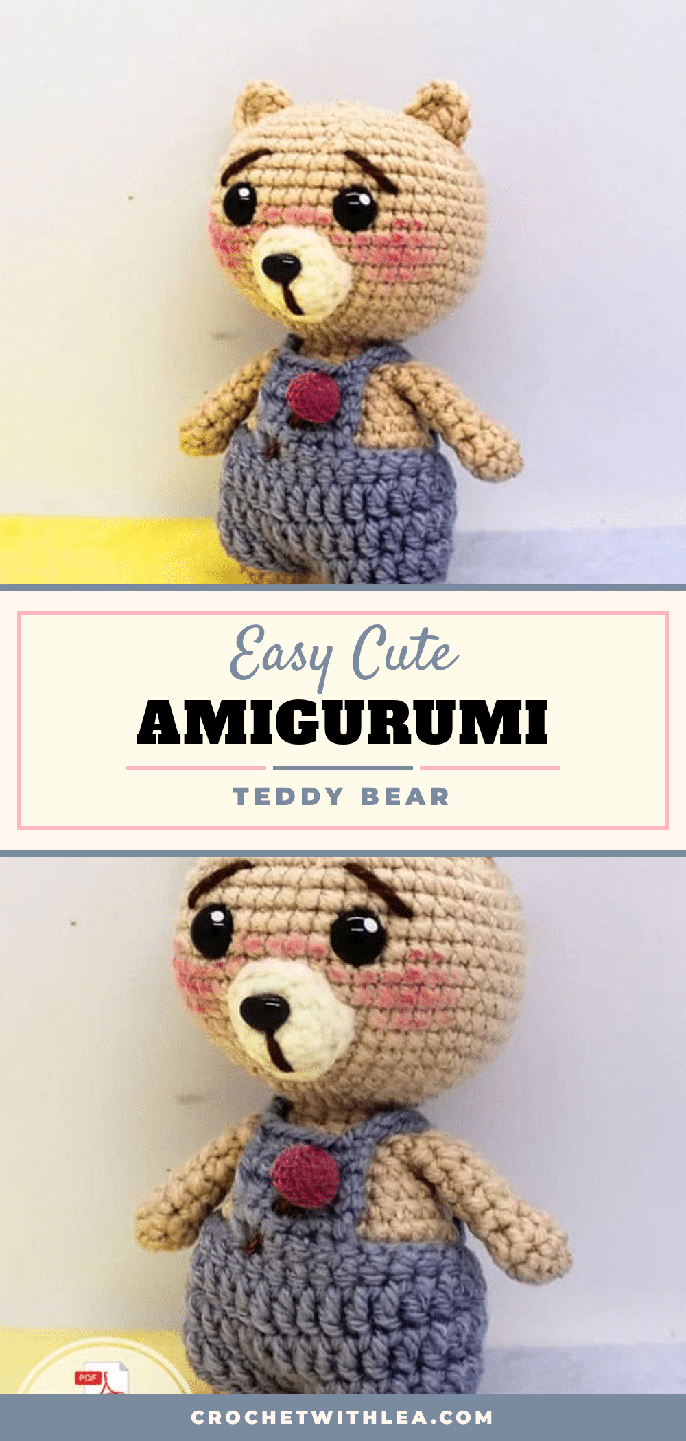 amigurumi teddy bear crochet pattern