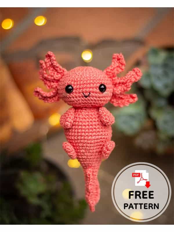axolotl crochet pattern crochet project crochet project detail 1