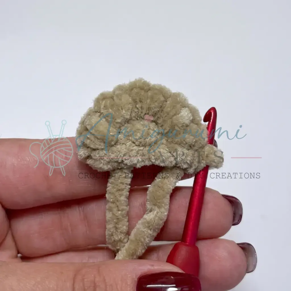 Boddi Bear Amigurumi Pattern crochet project crochet project detail 14
