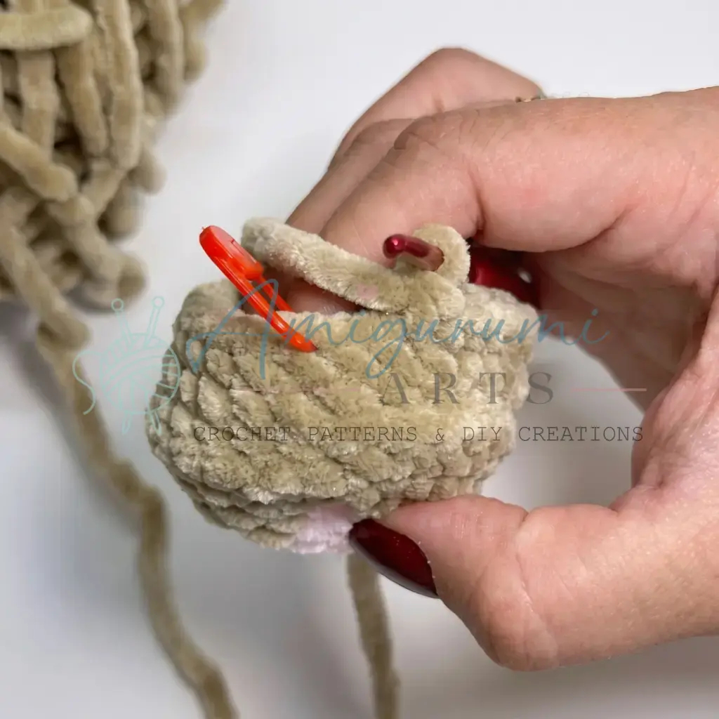 Boddi Bear Amigurumi Pattern crochet project crochet project detail 28