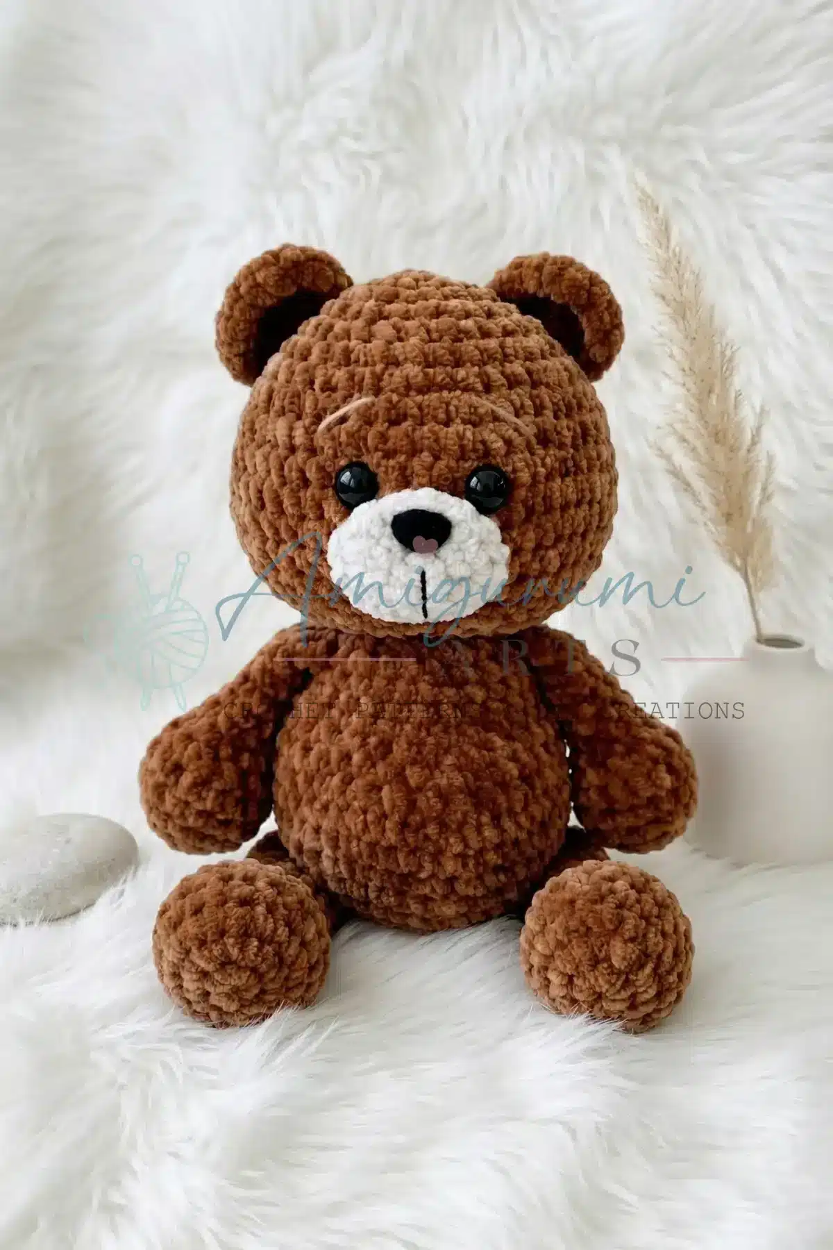 Boddi Bear Amigurumi Pattern crochet project crochet project detail 8