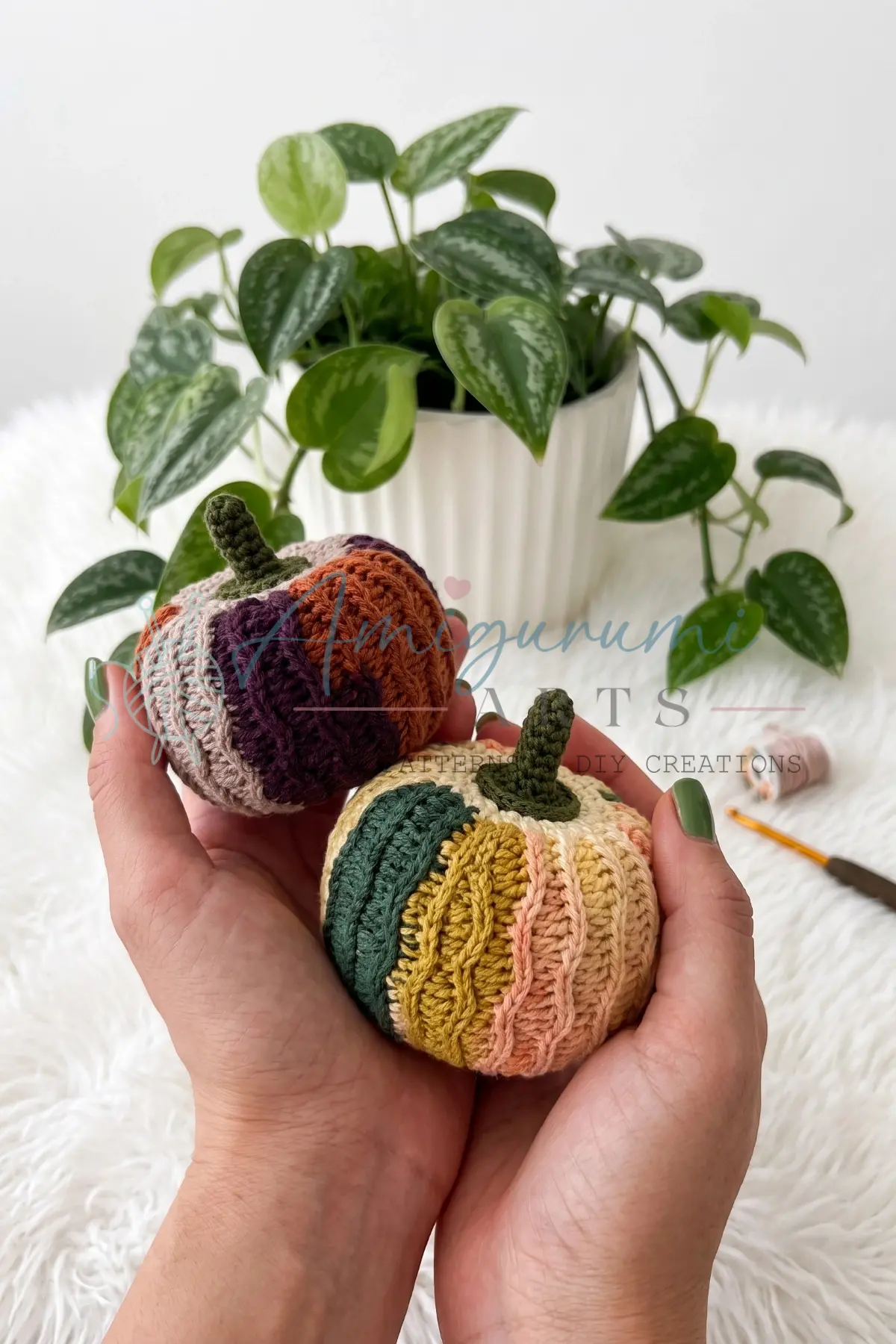 candy corn amigurumi crochet project crochet project detail 4