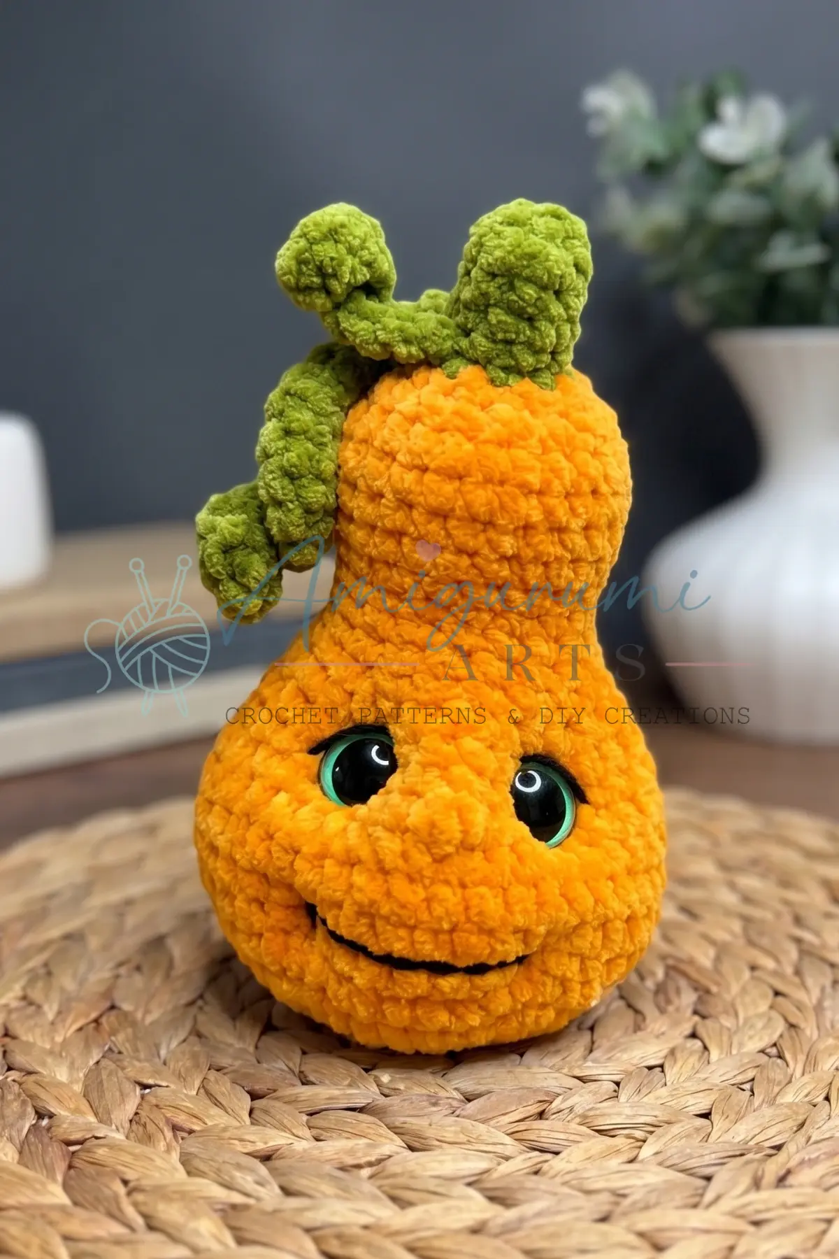 candy corn amigurumi crochet project crochet project detail 5