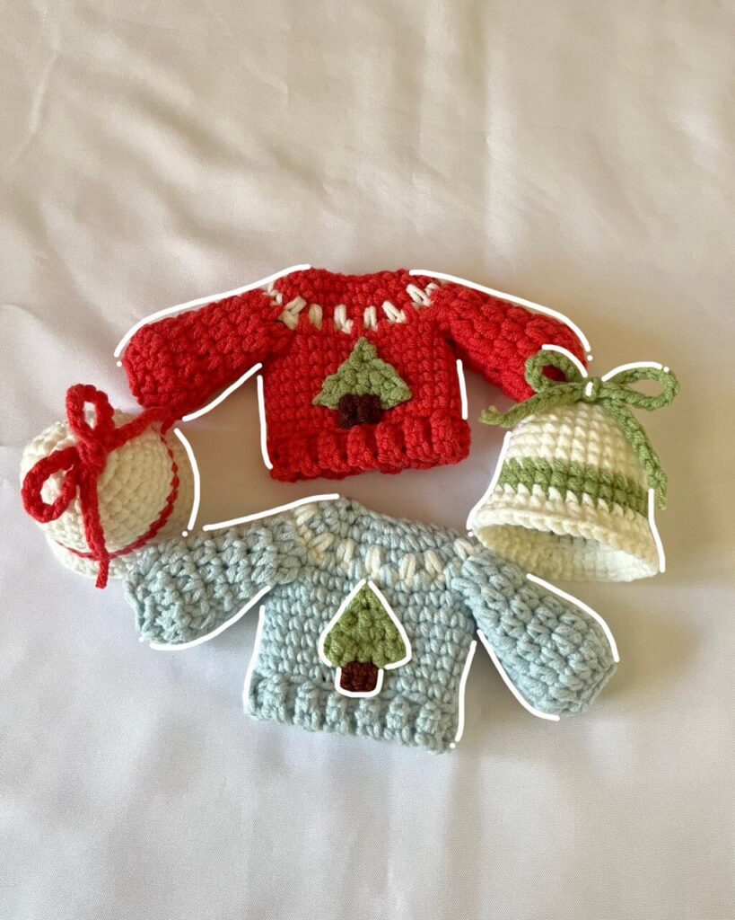 Christmas crochet minis crochet project crochet project detail 2