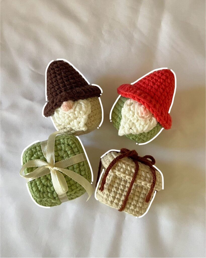 Christmas crochet minis crochet project crochet project detail 3