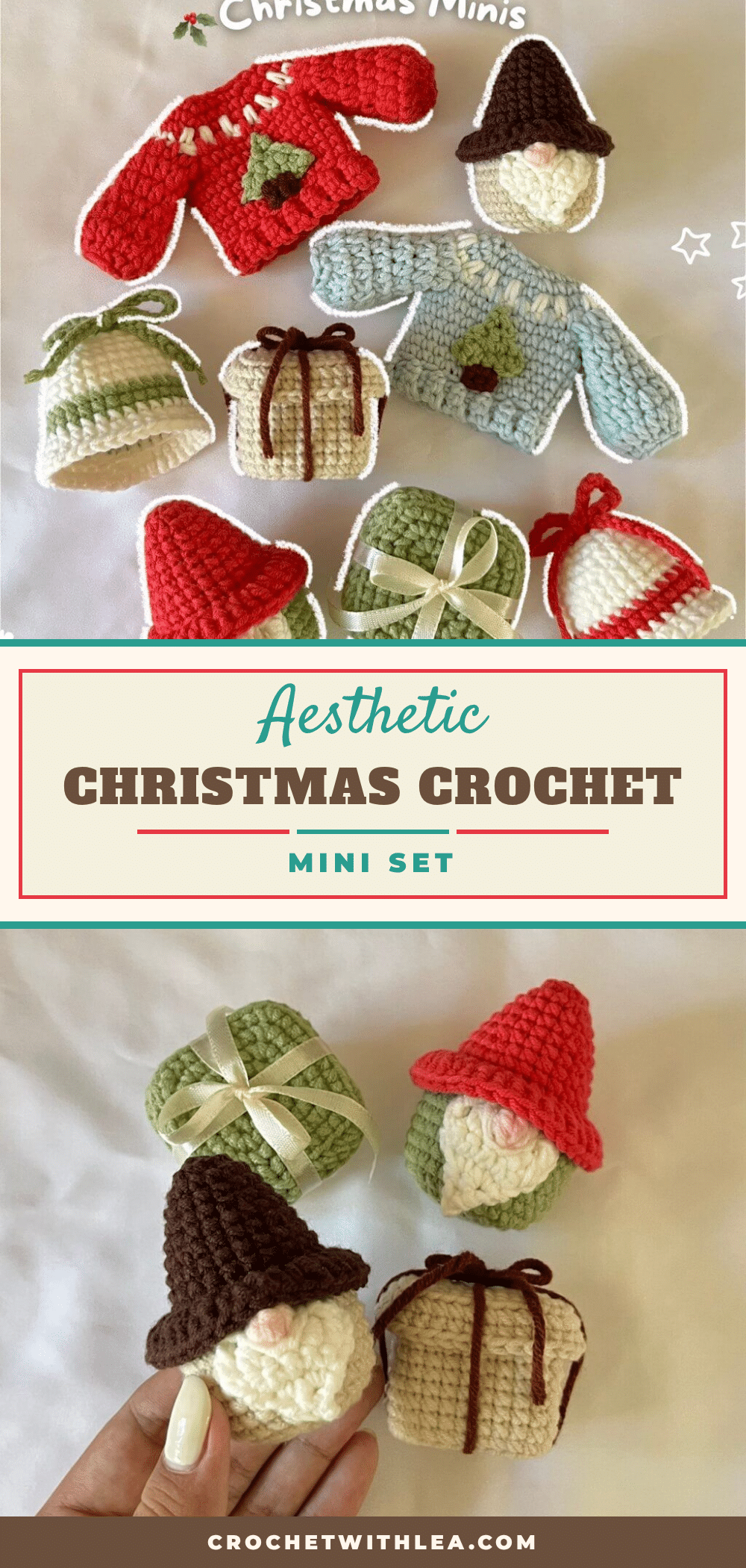 Christmas crochet minis crochet pattern