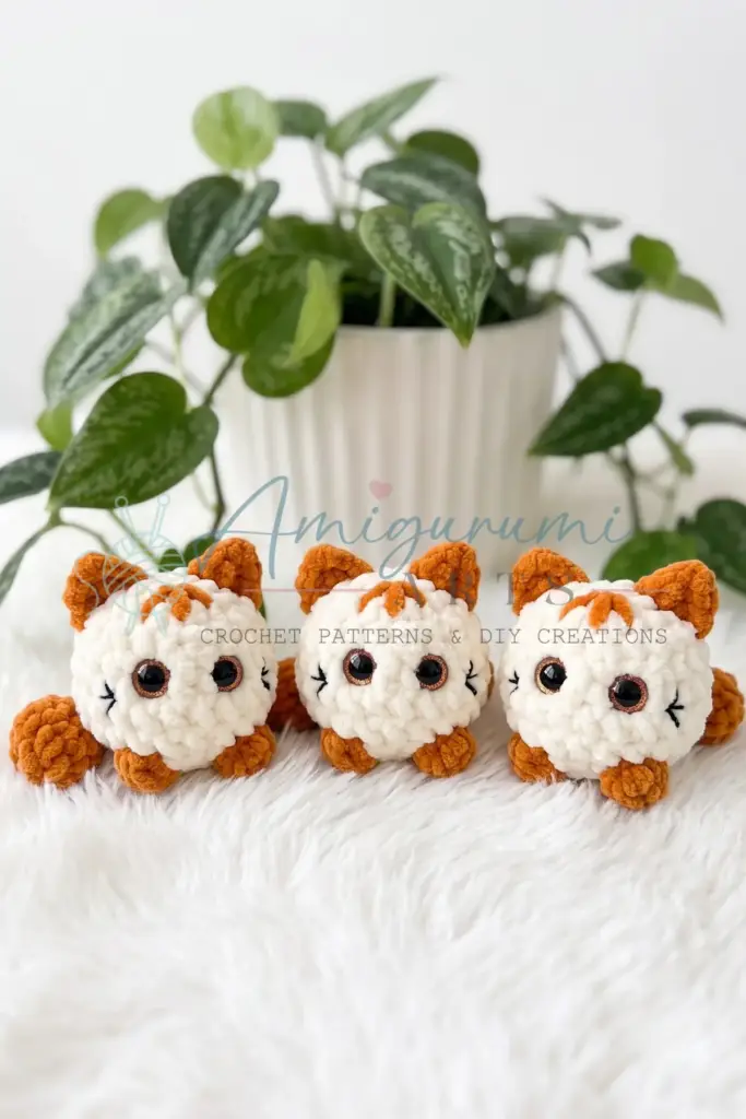 chubby round cat amigurumi - featured image