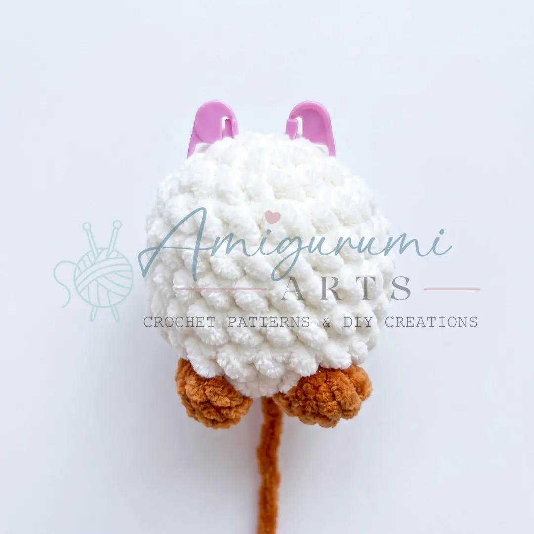 chubby round cat amigurumi crochet project crochet project detail 5