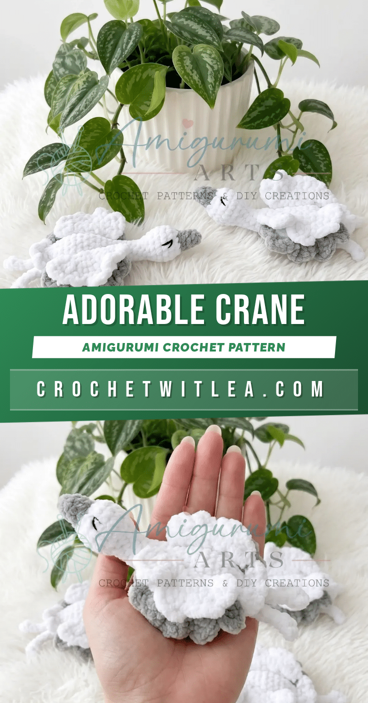 crane amigurumi pattern crochet pattern