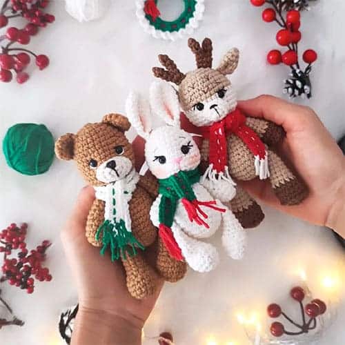 crochet animal friends - featured image