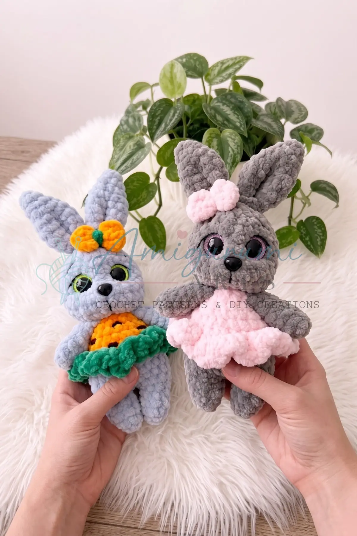 crochet bunny amigurumi crochet project crochet project detail 1