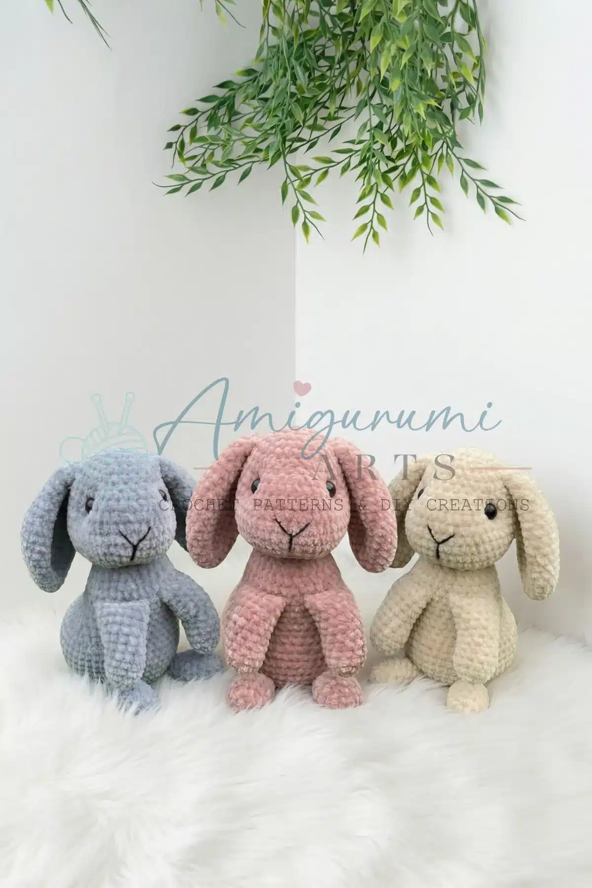crochet bunny amigurumi crochet project crochet project detail 3