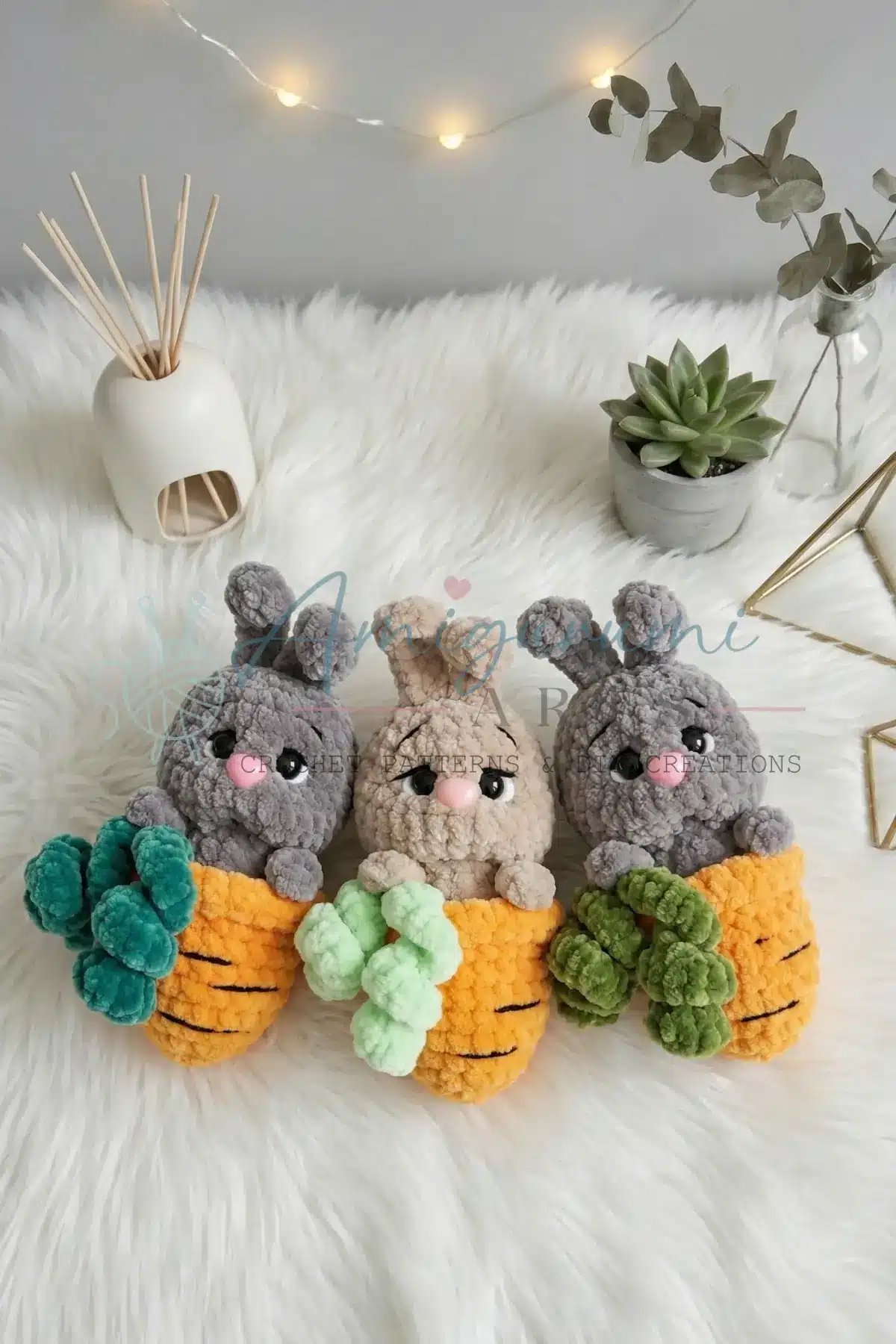 crochet bunny amigurumi crochet project crochet project detail 4