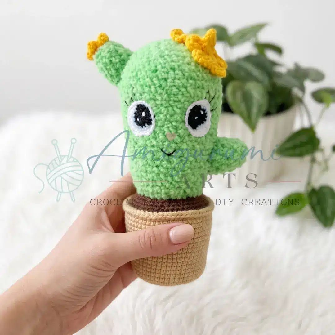 crochet cactus amigurumi crochet project crochet project detail 1