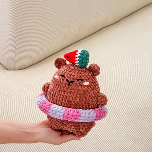 crochet capybara plush - featured image