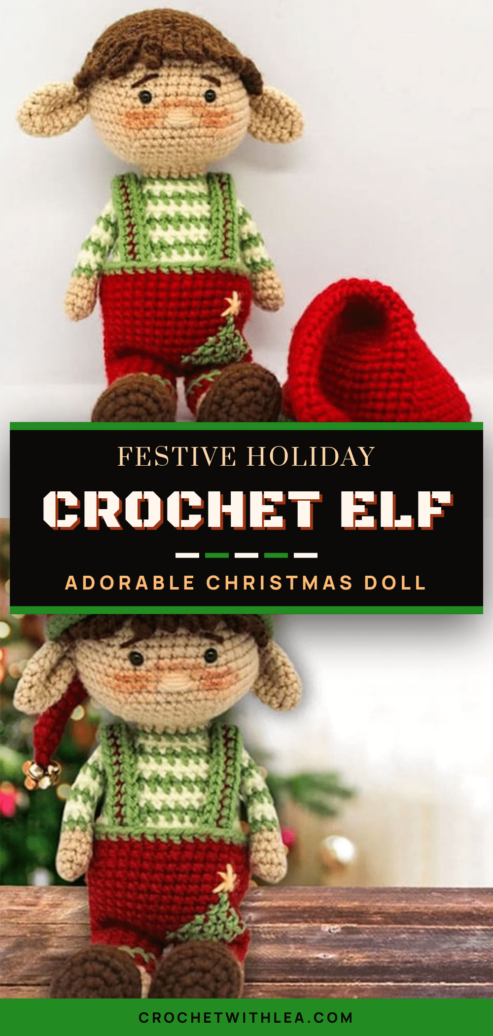 crochet christmas elf doll crochet pattern