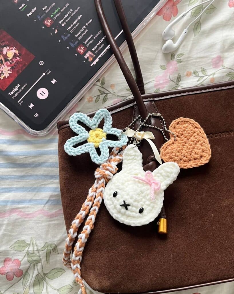 crochet doodle keychains crochet project crochet project detail 1