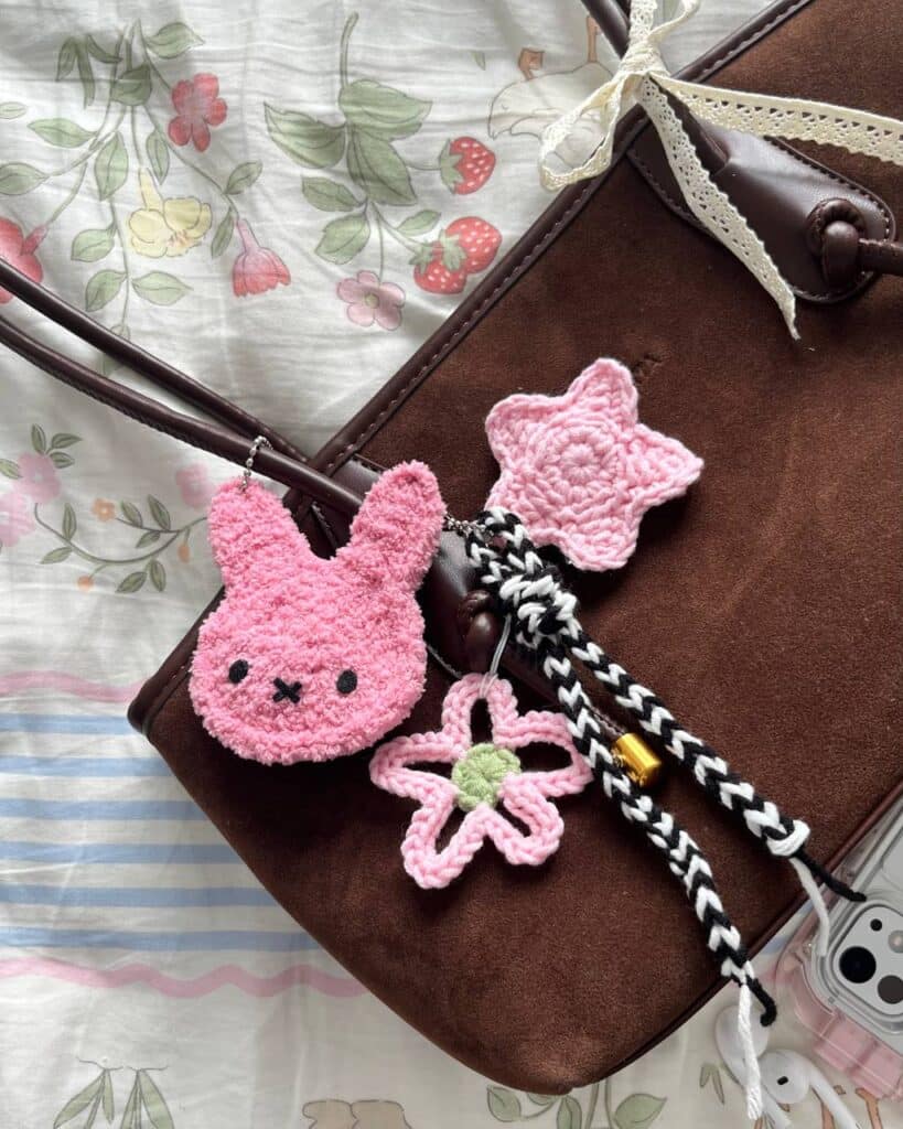 crochet doodle keychains crochet project crochet project detail 2
