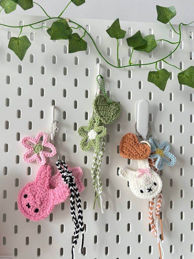 crochet doodle keychains crochet project crochet project detail 4