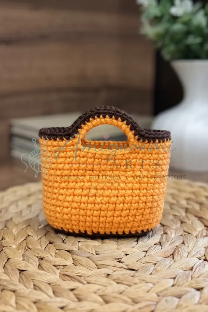 crochet shopper bag pattern - featured image