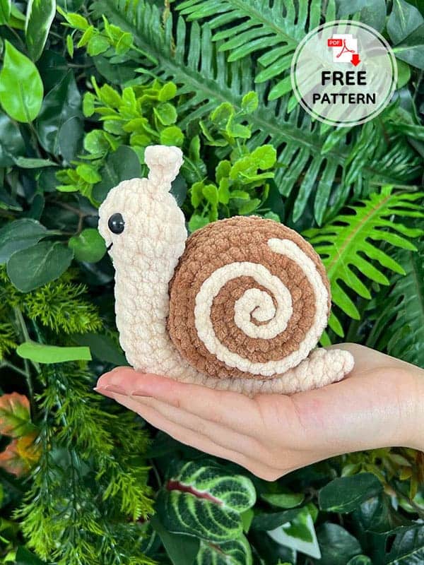 crochet snail pattern crochet project crochet project detail 1