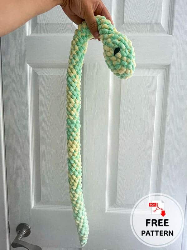 crochet snake pattern crochet project crochet project detail 1