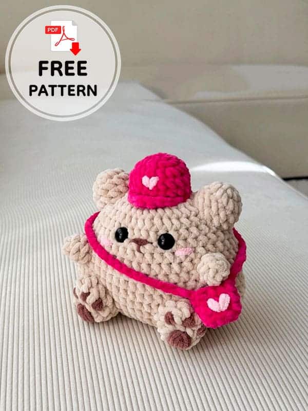 crochet teddy bear pattern crochet project crochet project detail 1