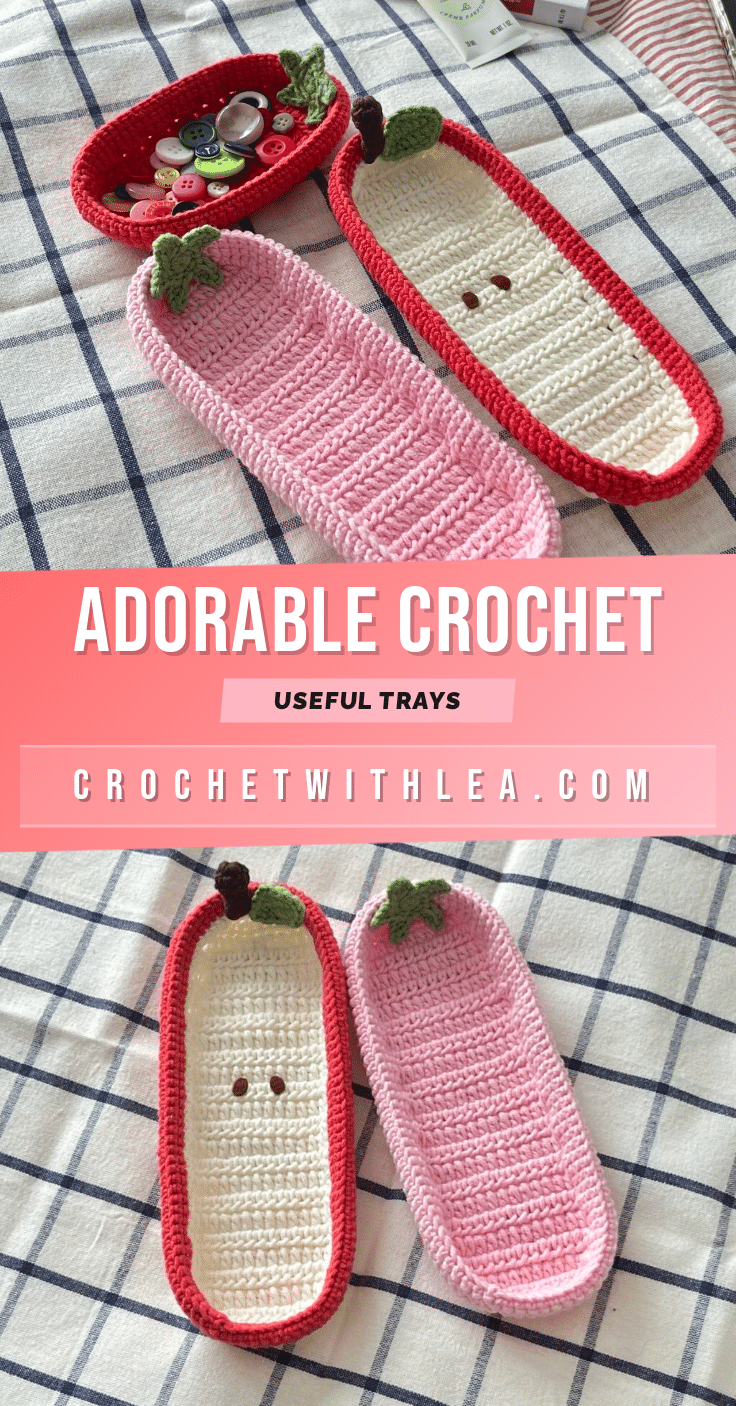 crochet trays crochet pattern