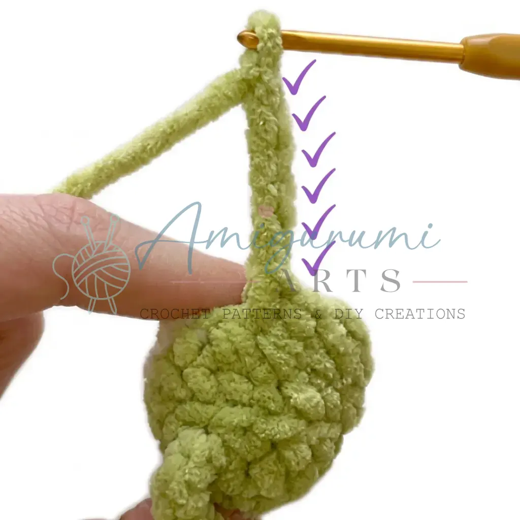dancer frog amigurumi crochet project crochet project detail 17