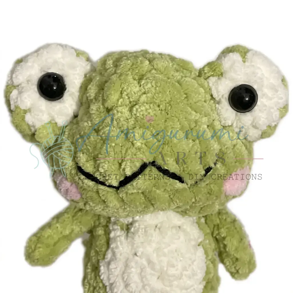 dancer frog amigurumi crochet project crochet project detail 5