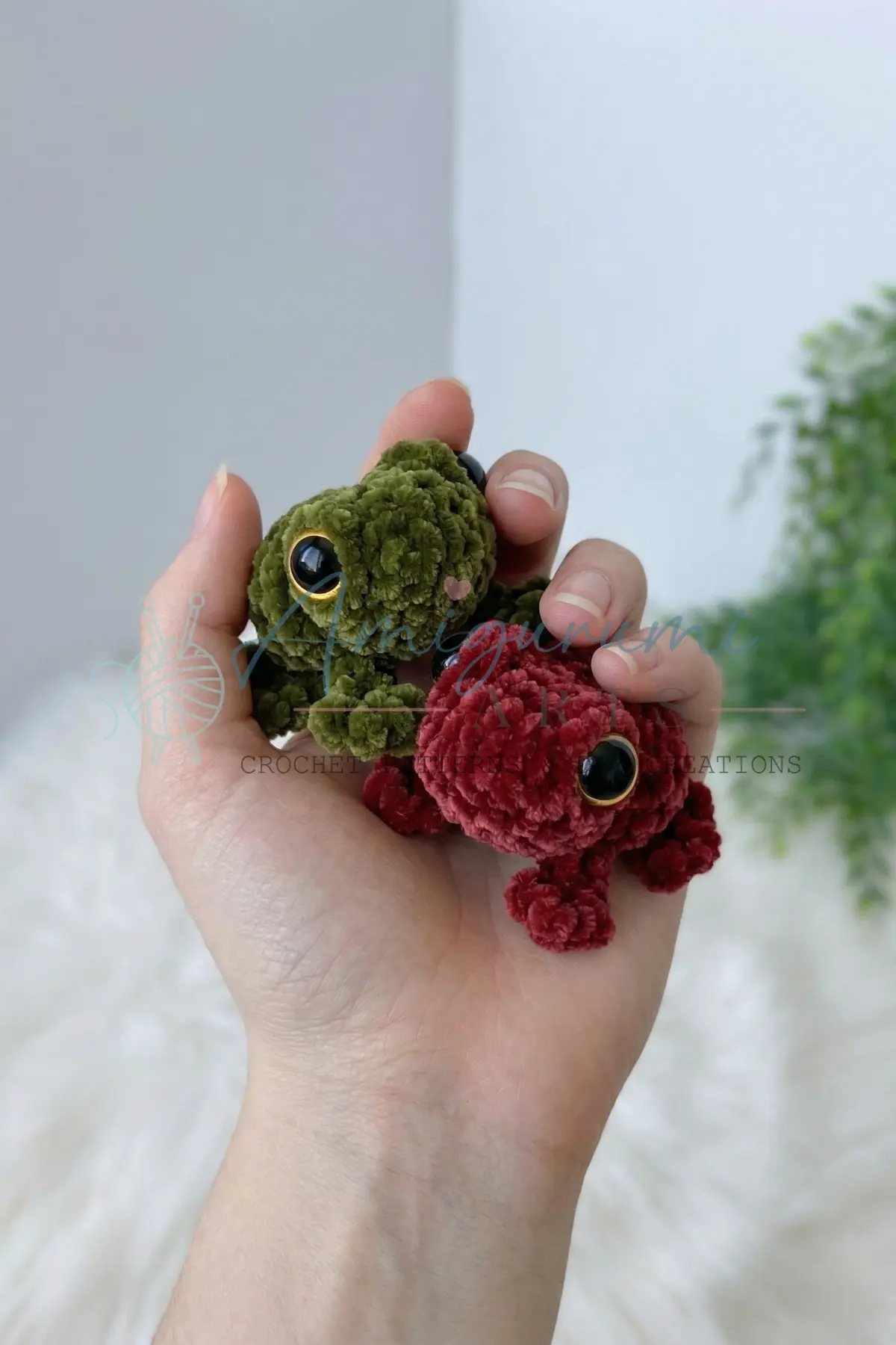 dancer frog amigurumi crochet project crochet project detail 9