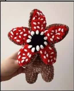 Demogorgon amigurumi pattern crochet project crochet project detail 1