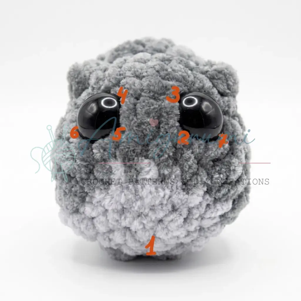 easy crochet hamster amigurumi pattern crochet project crochet project detail 12
