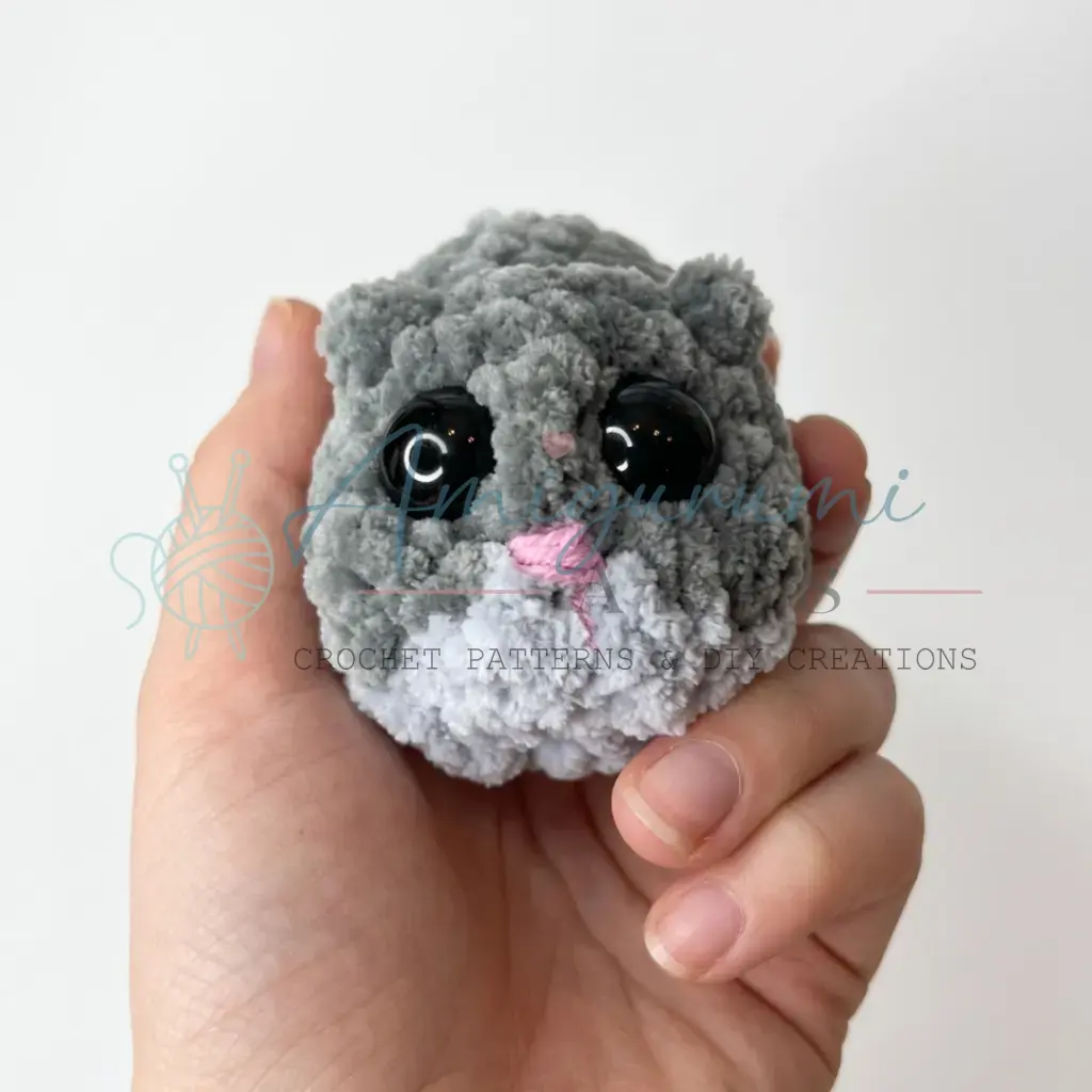 easy crochet hamster amigurumi pattern crochet project crochet project detail 2