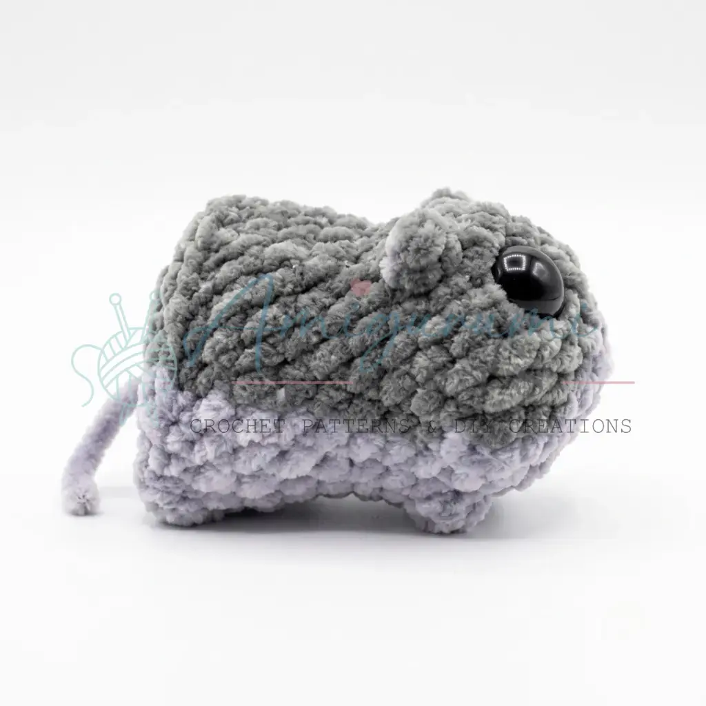 easy crochet hamster amigurumi pattern crochet project crochet project detail 3