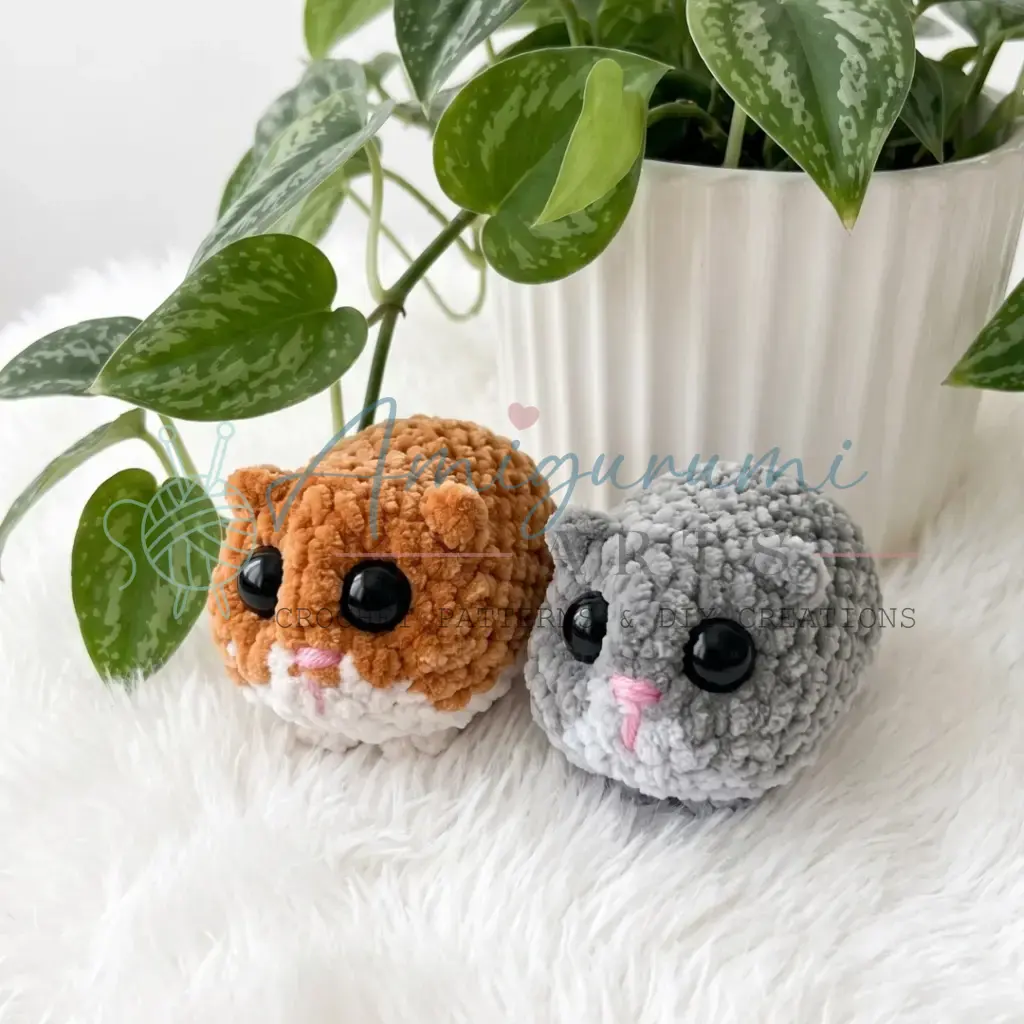 easy crochet hamster amigurumi pattern crochet project crochet project detail 5