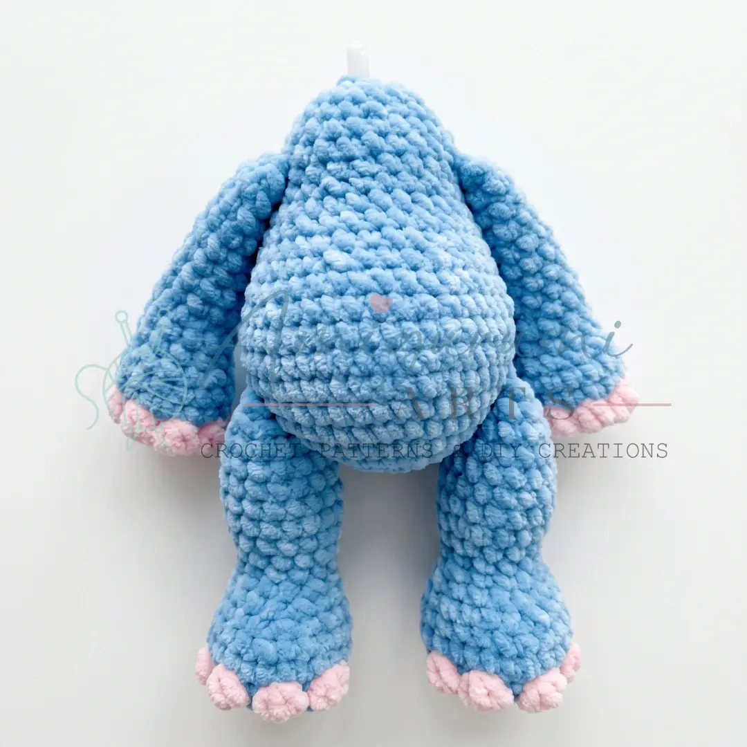 elephant amigurumi crochet project crochet project detail 1