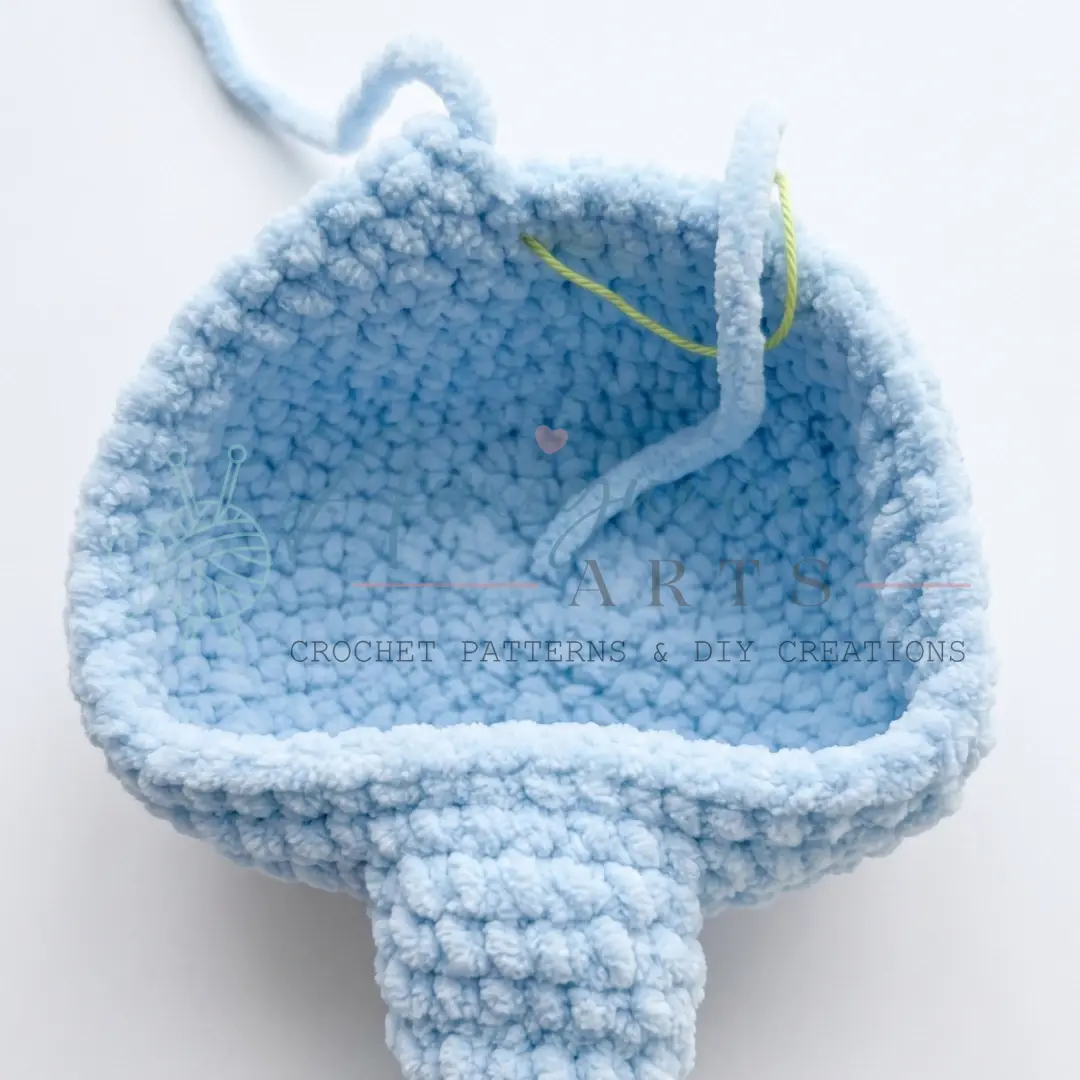 elephant amigurumi crochet project crochet project detail 19