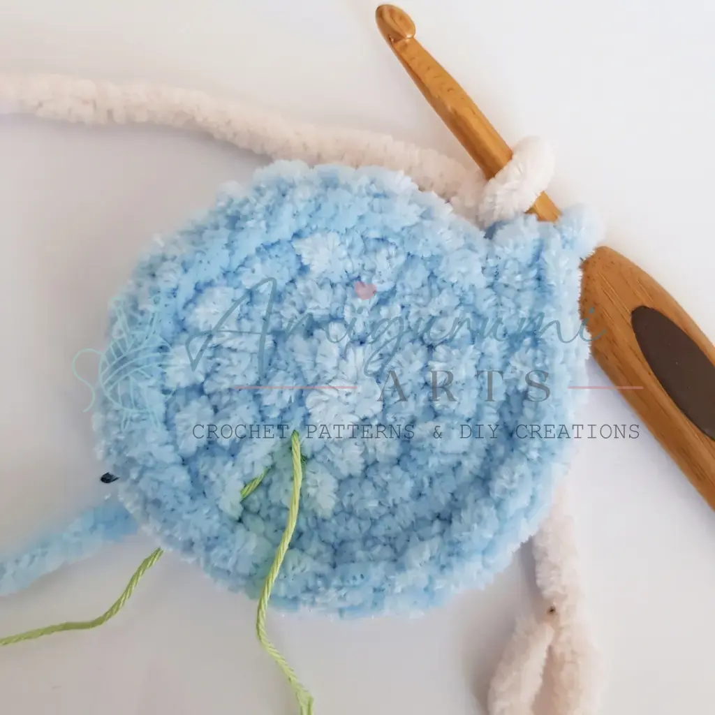 elephant amigurumi crochet project crochet project detail 7