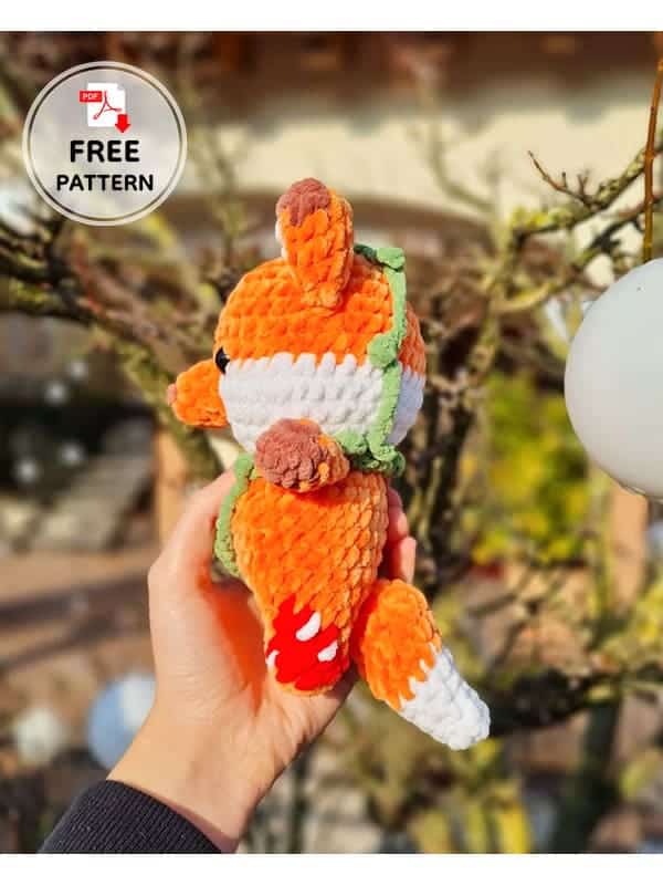 forest fox amigurumi crochet project crochet project detail 2