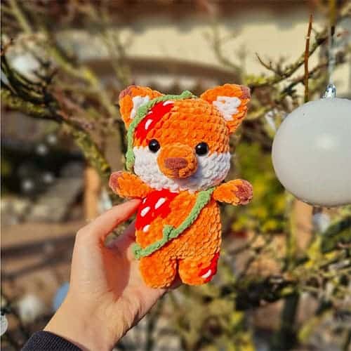 forest fox amigurumi - featured image