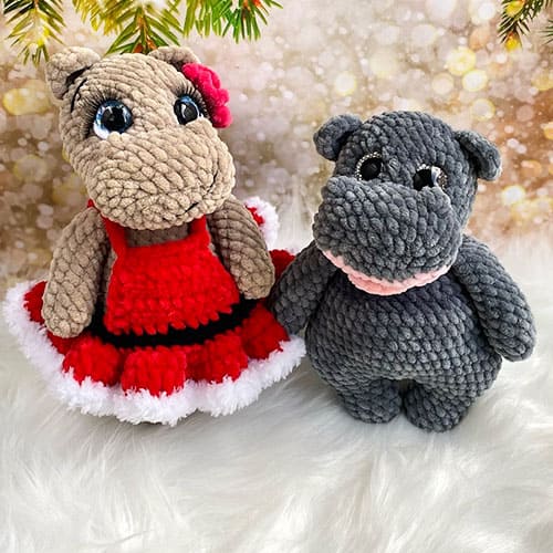 Gloria the Hippo Amigurumi - featured image